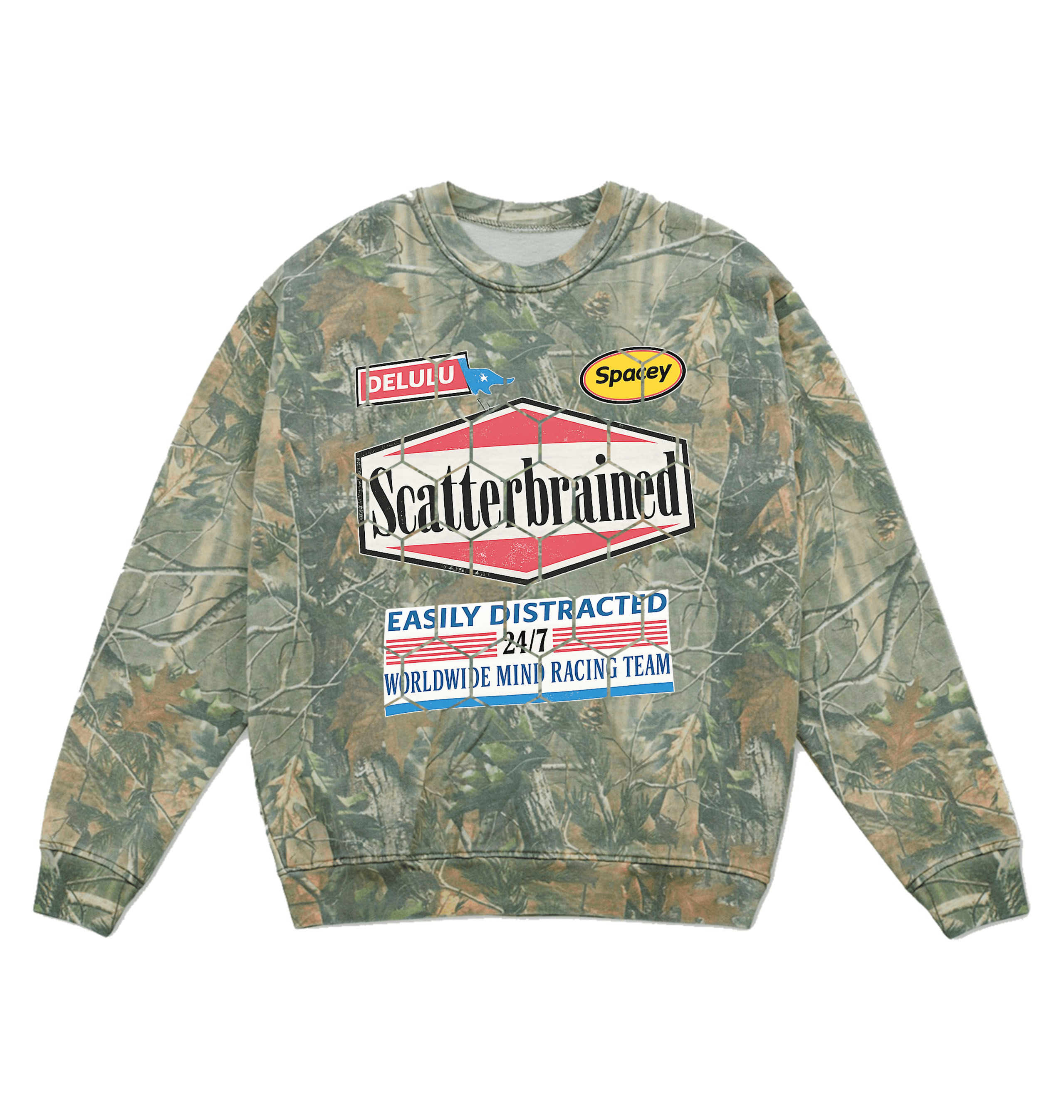 Vintage Wood Camo Shirts & Tops Front