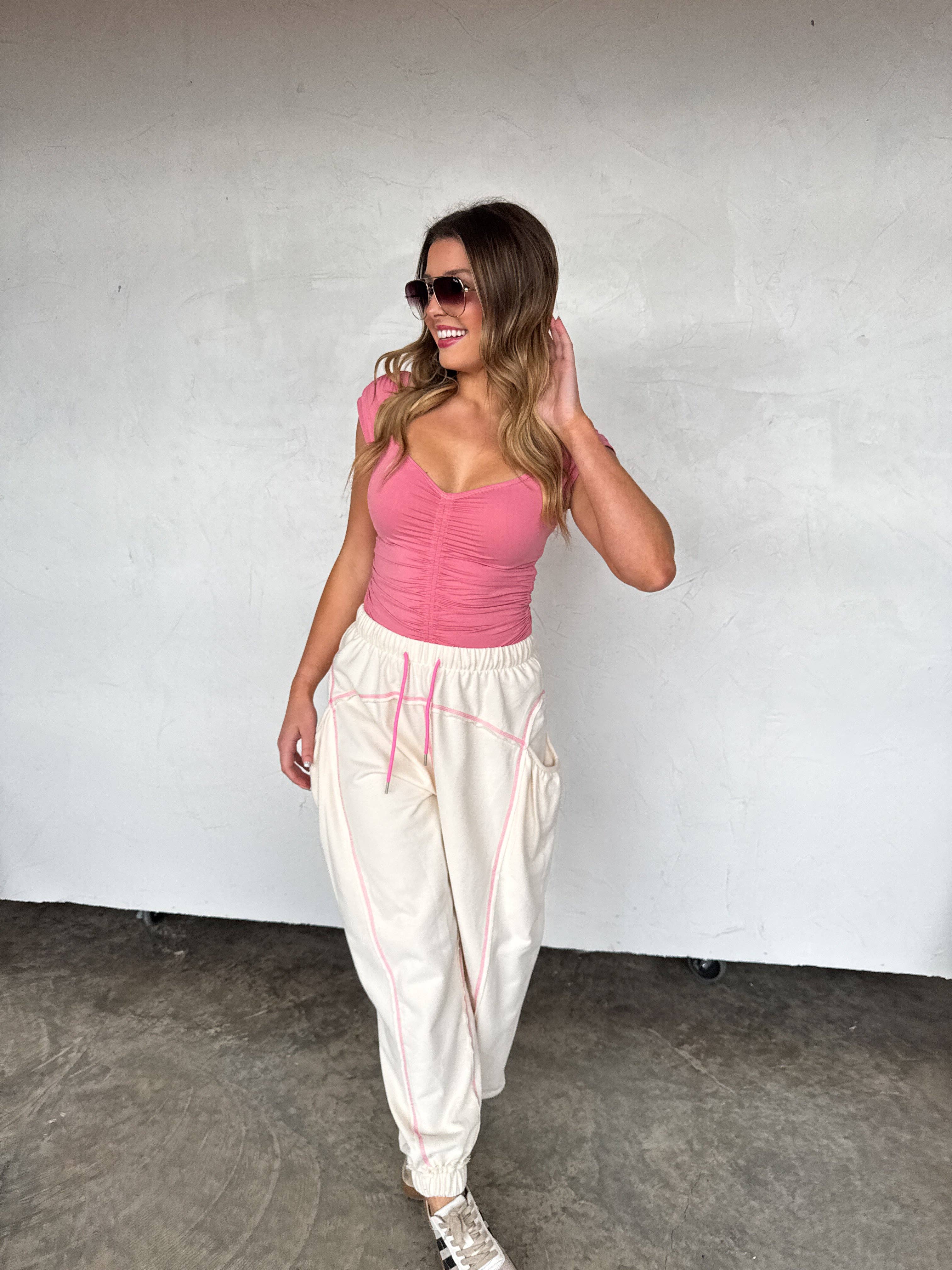 LOUNGE ABOUT JOGGERS: CHARCOAL / 2X