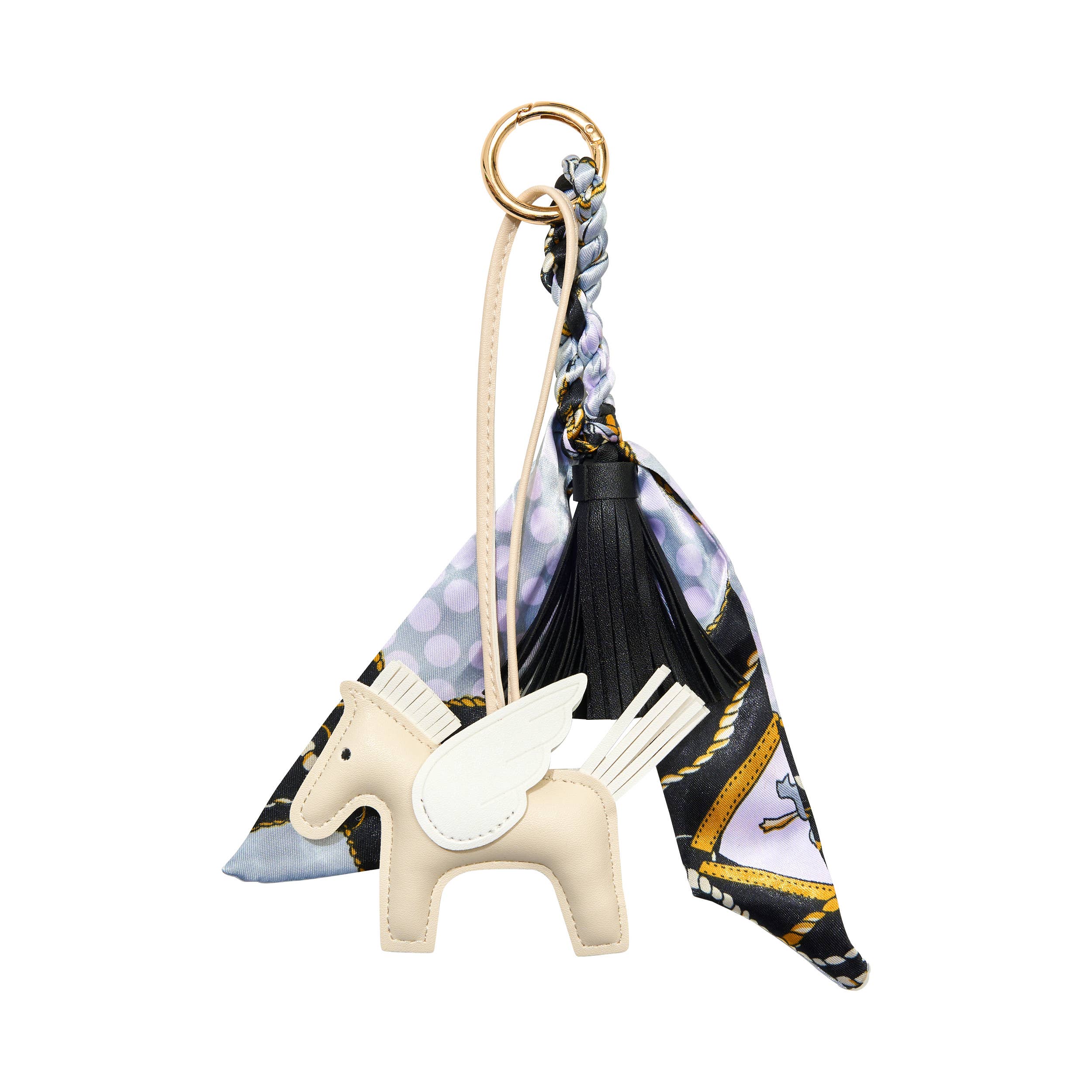 Western Trend Alert! Horse Charm w/ Scarf Bag Charms!: Pink