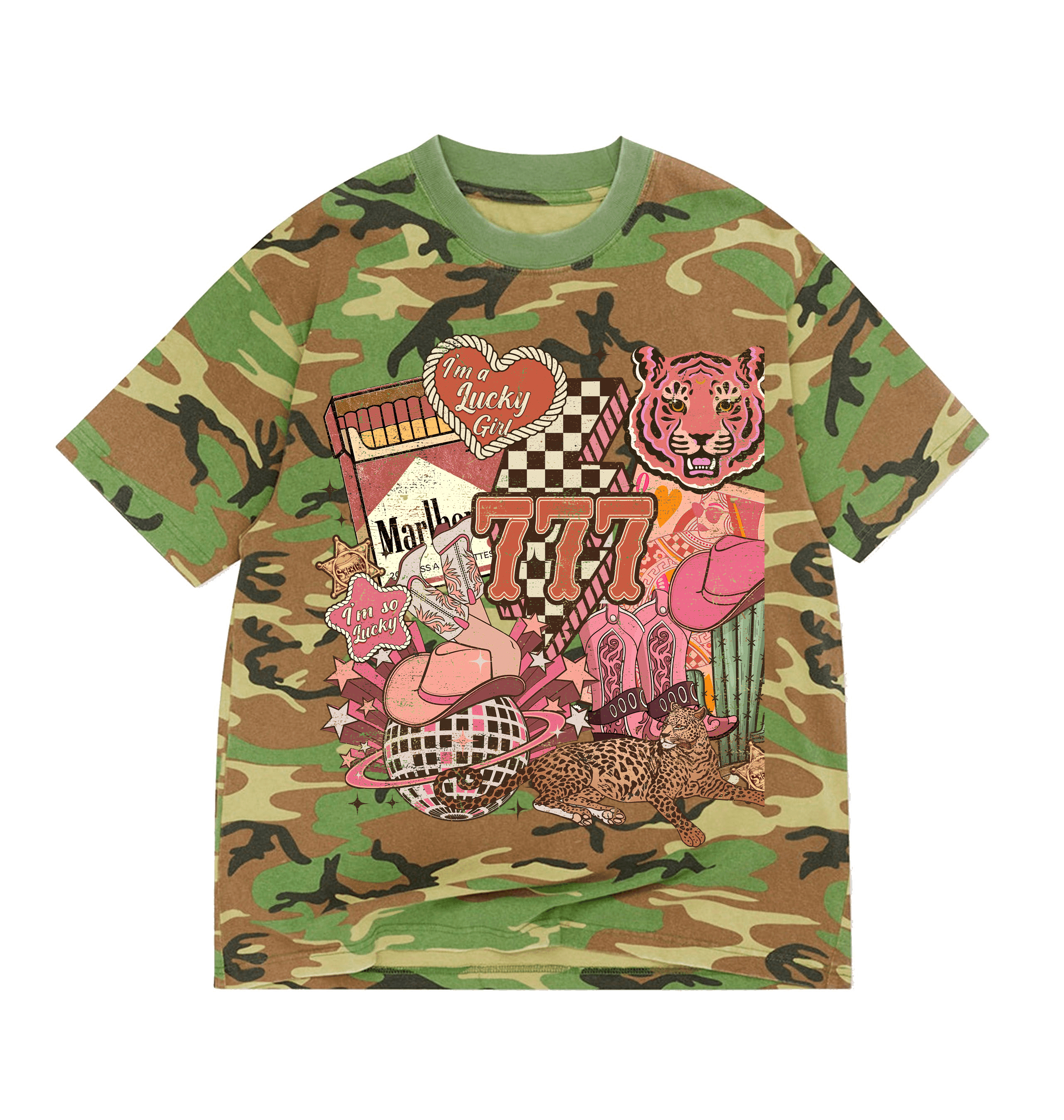 Vintage Camo Shirts & Tops Front