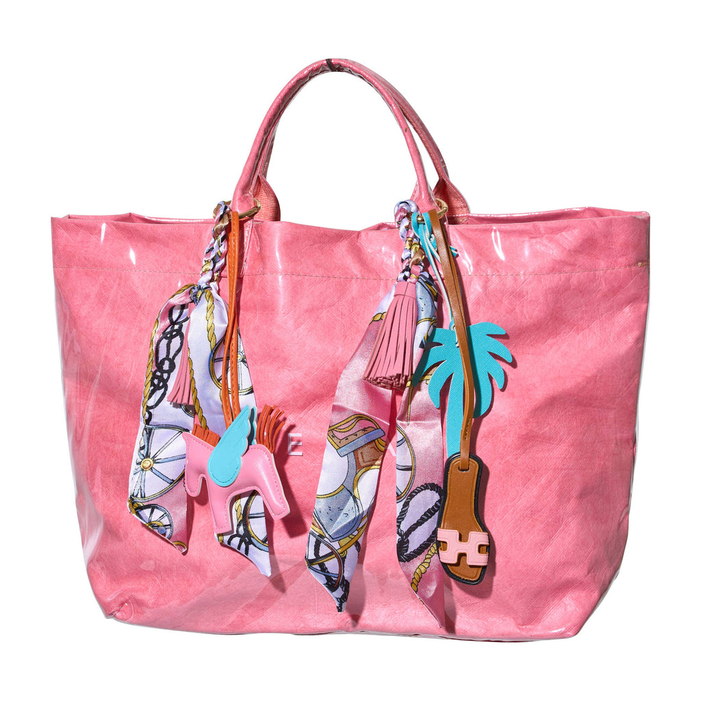 Western Trend Alert! Horse Charm w/ Scarf Bag Charms!: Pink