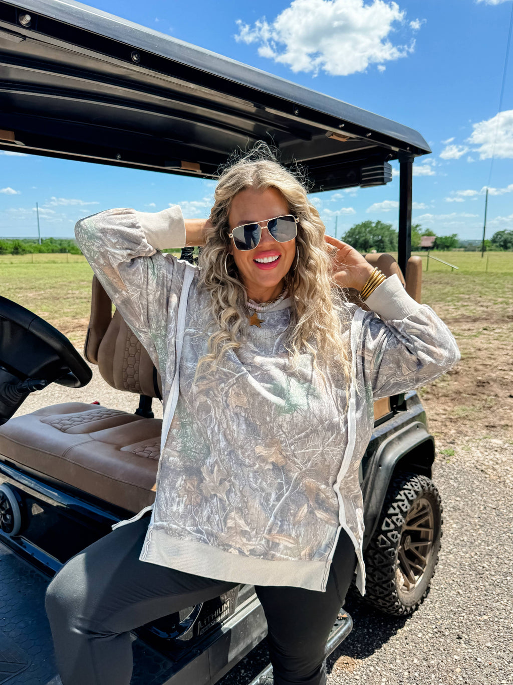 CAMO CLASSIC CREW PULLOVER: 3X