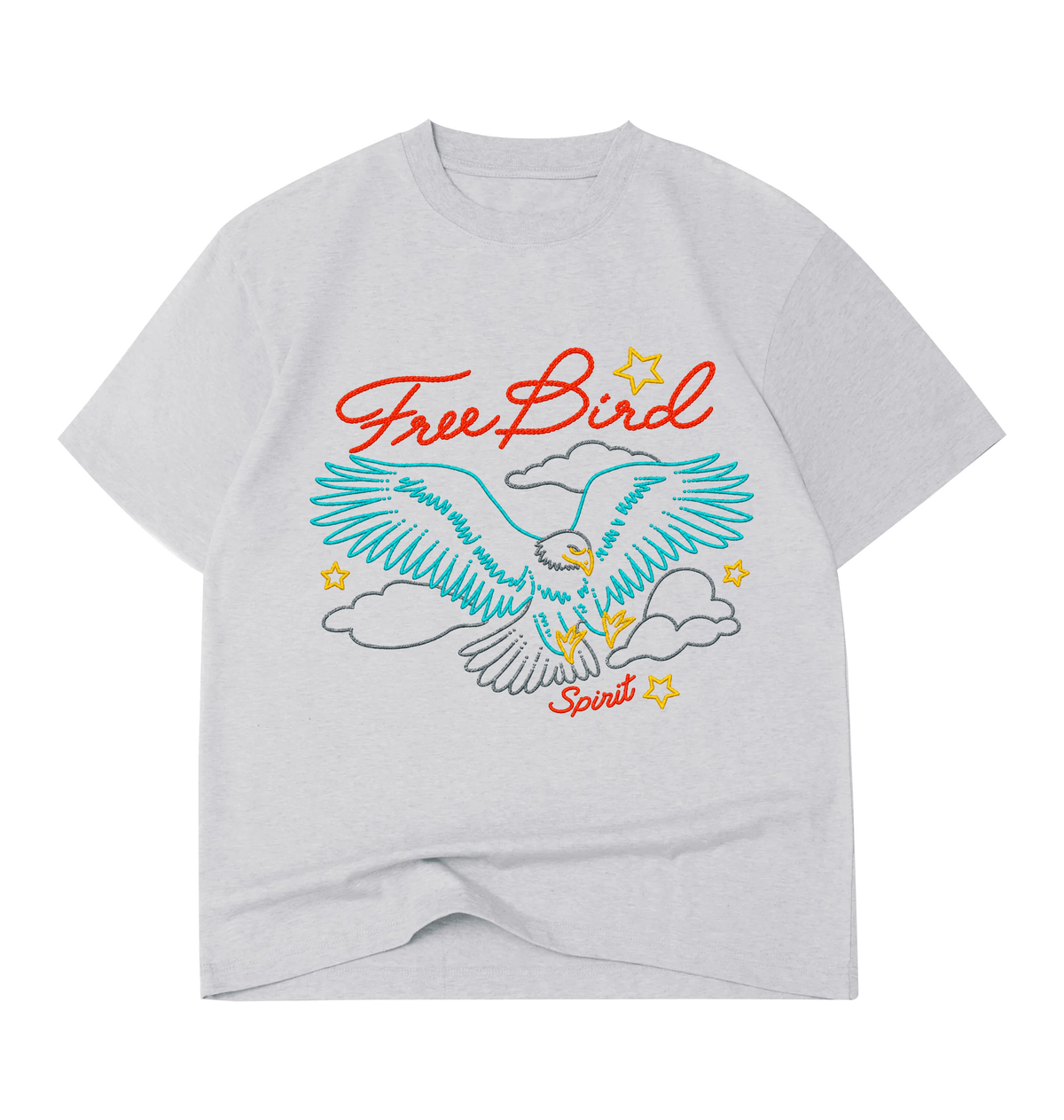 Heather Grey Shirts & Tops Front