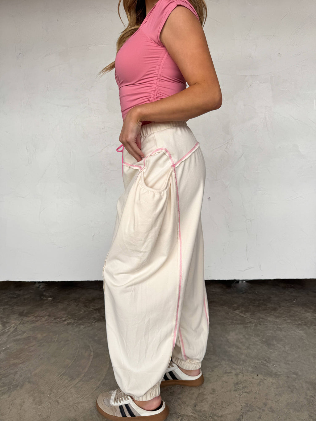 LOUNGE ABOUT JOGGERS: CHARCOAL / 2X