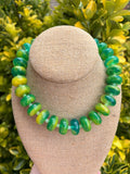 The Rory — Green and Yellow Rondelles 