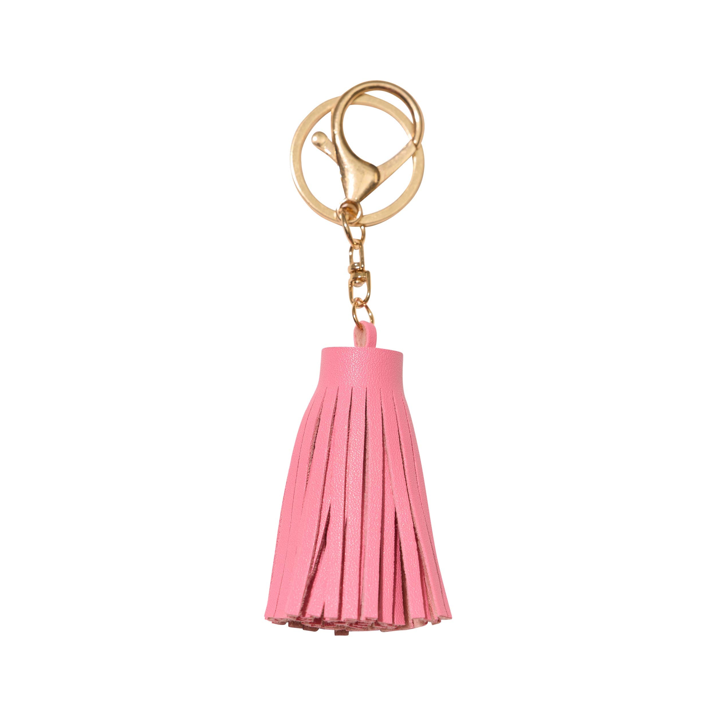 Faux Leather Tassel Bag Charms - 10 colors: Turquoise