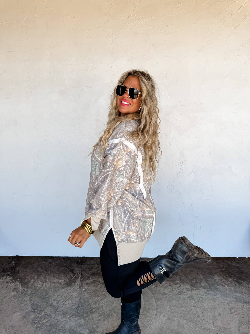 CAMO CLASSIC CREW PULLOVER: 3X