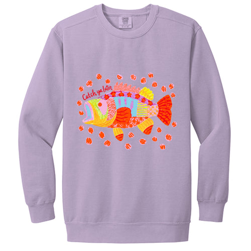 | Bright Catch You Later T-Shirt | Bright graphic T-shirt | Catch You Later printed tee | Colorful casual graphic shirt | Soft cotton graphic T-shirt | 