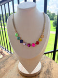 TOVA Mini Sofia Necklace in Candy Crush