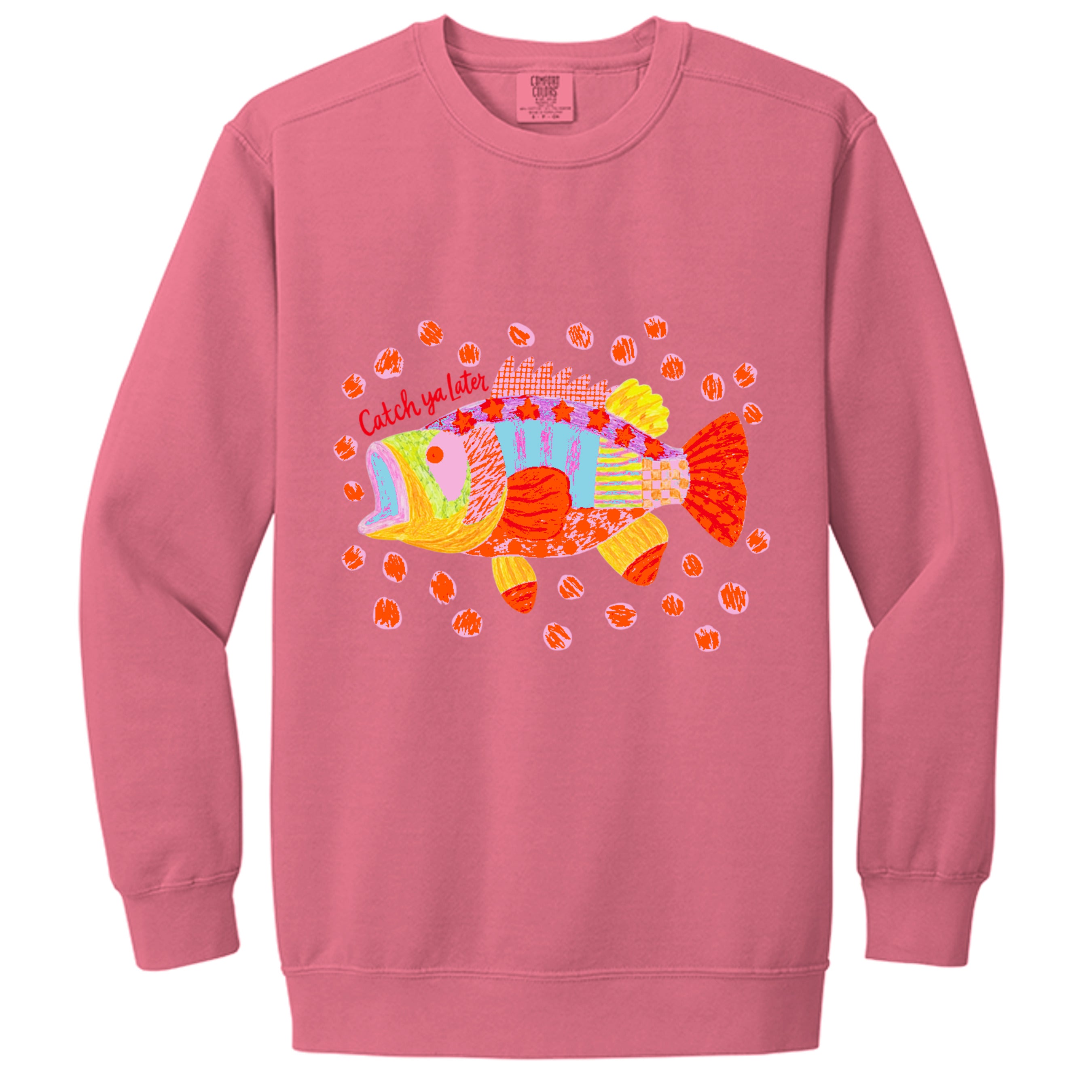 | Bright Catch You Later T-Shirt | Bright graphic T-shirt | Catch You Later printed tee | Colorful casual graphic shirt | Soft cotton graphic T-shirt | 