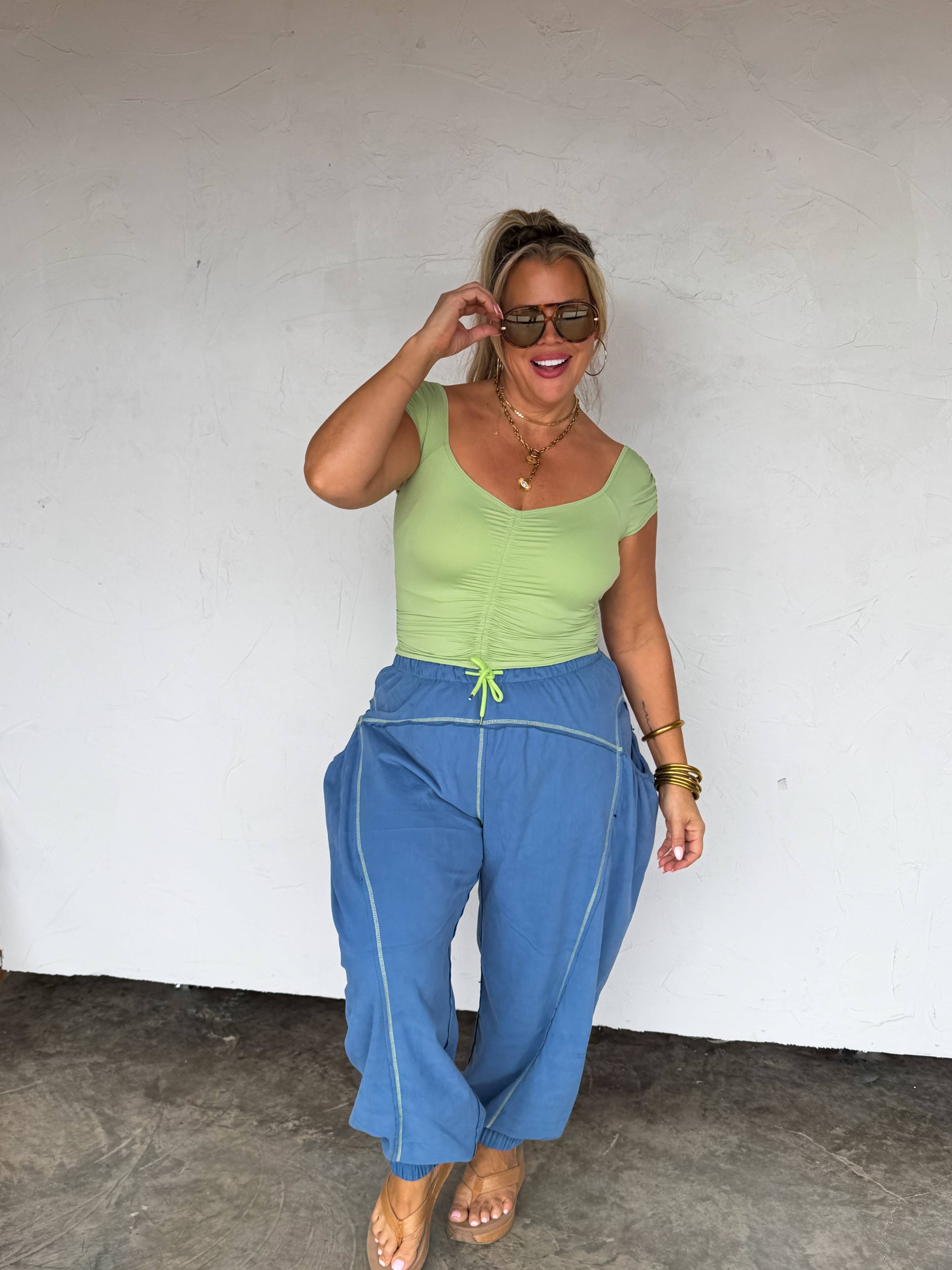 LOUNGE ABOUT JOGGERS: PINK / 2X