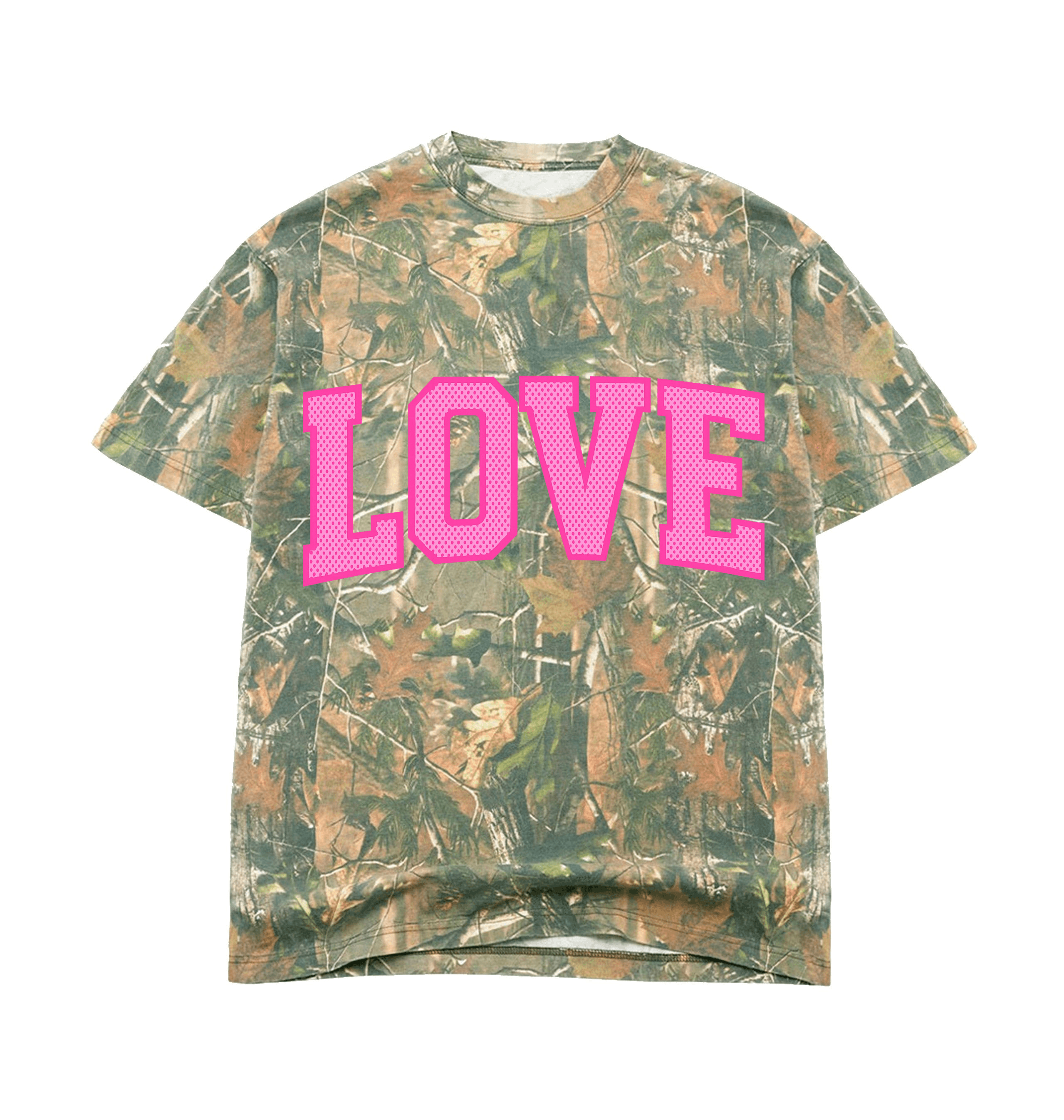 Vintage Wood Camo Shirts & Tops Front