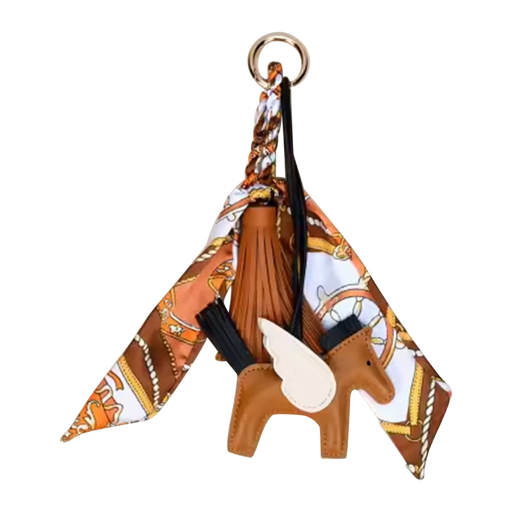 Western Trend Alert! Horse Charm w/ Scarf Bag Charms!: Pink