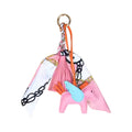 Western Trend Alert! Horse Charm w/ Scarf Bag Charms!: Pink